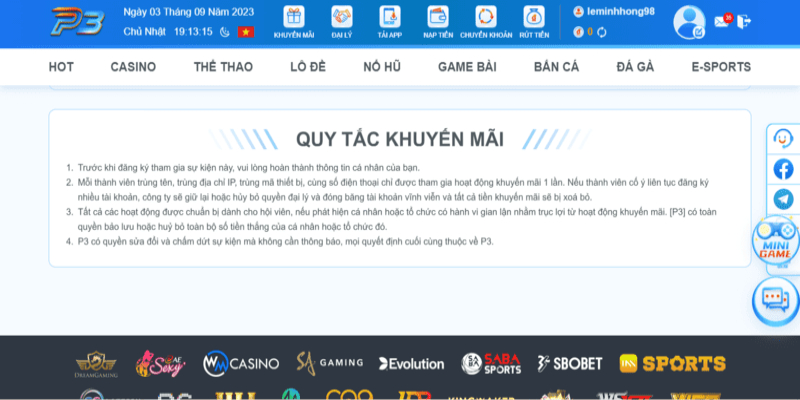 Những điều bạn cần chú ý khi nhận khuyến mãi P3